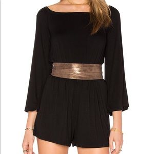 Ada Wrap Belt. Truffle. NEW!